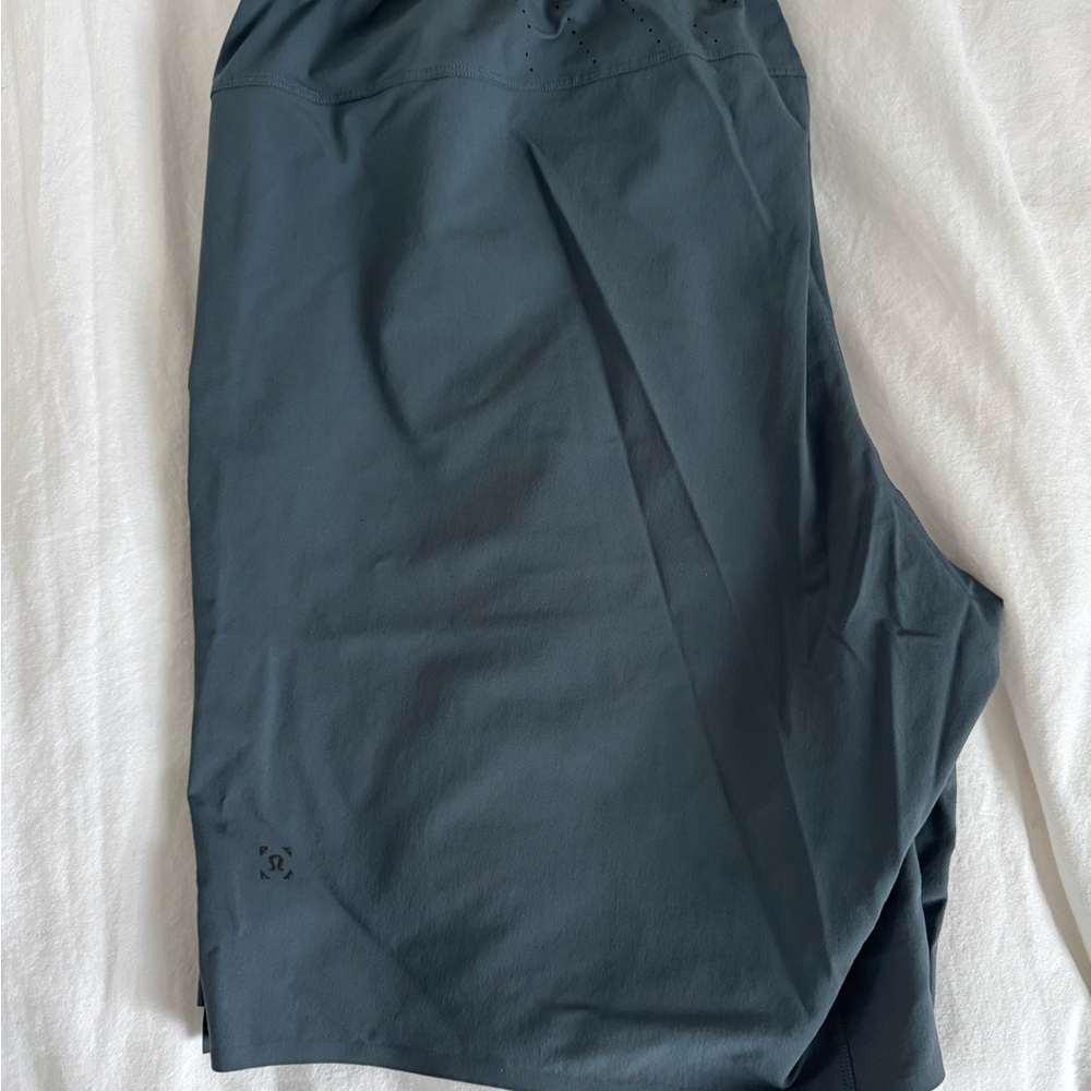 Lululemon Green Athletic Shorts